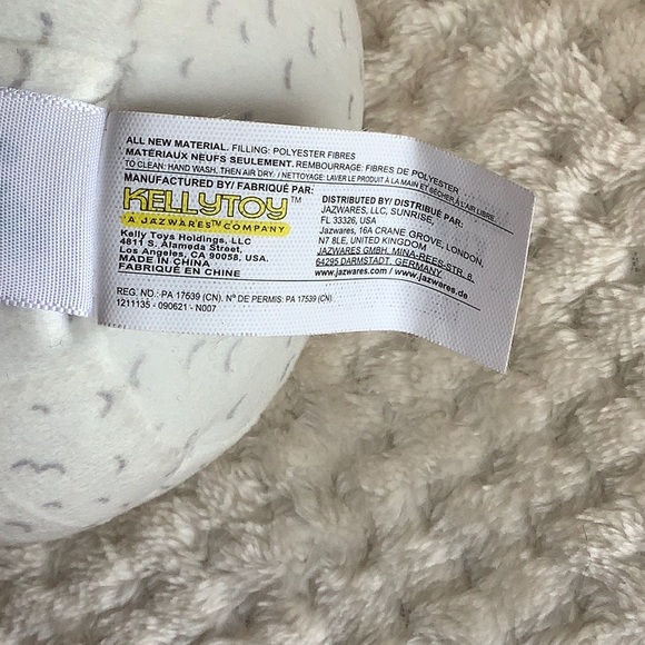 Squishmallows Sushi Roll Keina Sushi White and Pink Stuffed Animal - Picture 8 of 10